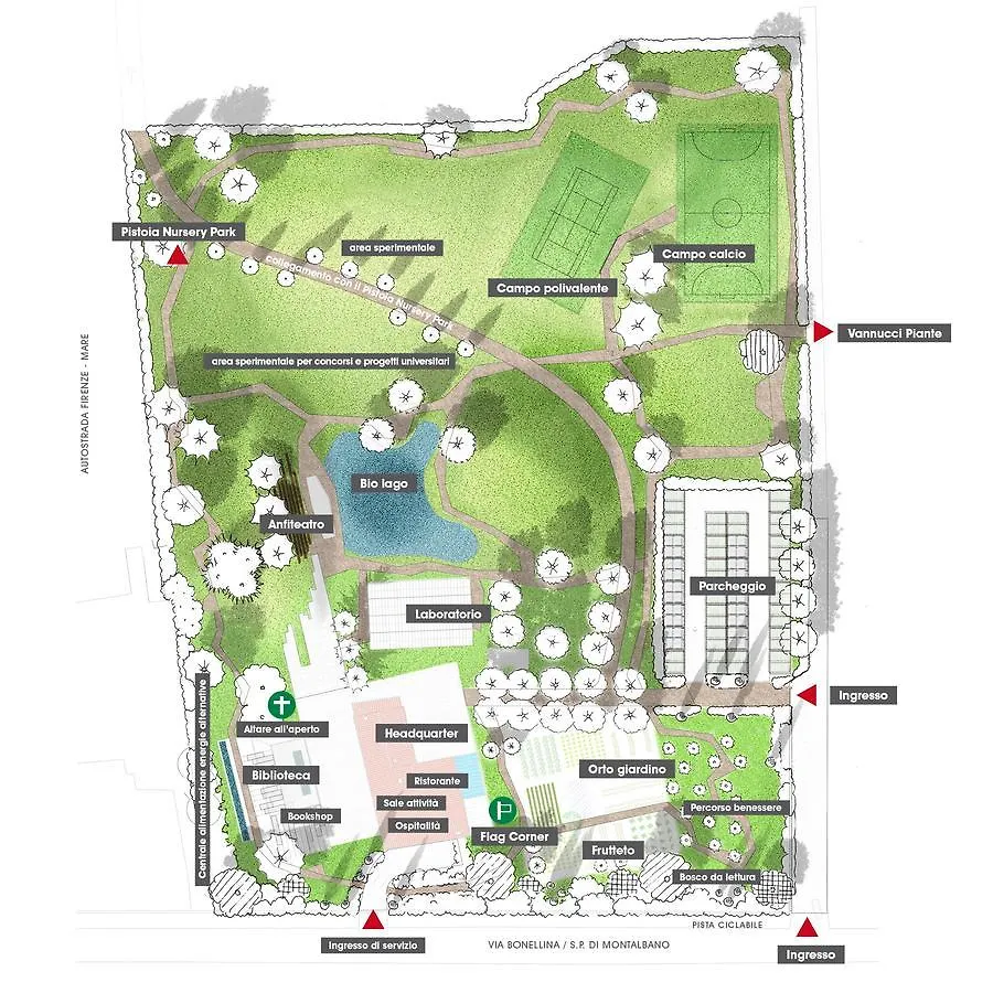 Pistoia Nursery Campus - Agriturismo In Citta 3*,  Italy